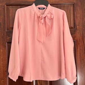 Lands' End Soft Pink Blouse